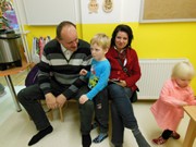 Odpolední zdravá svačinka s rodiči